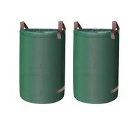 Ldbuejiaja Grand sac à feuilles pour le nettoyage du jardin, robuste, indéchirable, tissu Oxford, montage rapide, polyvalent, pour déchets de jardin, grand sac de collecte de déchets de jardin