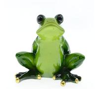 Ldbuejiaja Grenouilles décoratives pour bouteille de vin Présentoir Étagère de rangement individuelle pour les amateurs et les organisateurs de vin en résine de collection