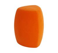 Ldbuejiaja Housse de microphone en mousse dense, forme triangulaire, réduction du bruit, accessoires d'enregistrement en studio, housse de microphone triangulaire en mousse haute densité