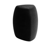 Ldbuejiaja Housse de microphone en mousse dense, forme triangulaire, réduction du bruit, accessoires d'enregistrement en studio, housse de microphone triangulaire en mousse haute densité