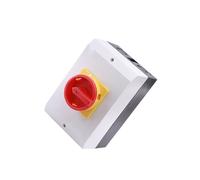Ldbuejiaja Interrupteur marche/arrêt, interrupteur de séparation 63 A pour installations industrielles, commande électrique, disjoncteur avec boîte de commutation, appareils électriques, interrupteur