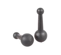 Ldbuejiaja Kit d'adaptateurs de tête sphérique dans plusieurs tailles, double boule pour différents supports, y compris le téléphone et le support de navigation, le support de téléphone, l'extension
