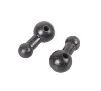Ldbuejiaja Kit d'adaptateurs de tête sphérique dans plusieurs tailles, double boule pour différents supports, y compris le téléphone et le support de navigation, le support de téléphone, l'extension