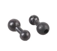 Ldbuejiaja Kit d'adaptateurs de tête sphérique dans plusieurs tailles, double boule pour différents supports, y compris le téléphone et le support de navigation, le support de téléphone, l'extension