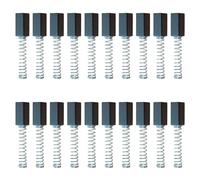 Ldbuejiaja Lot de 10 brosses à moteur en carbone 5 x 5 x 12 mm pour machine à coudre domestique 250 W