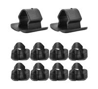 Ldbuejiaja Lot de 10 clips d'isolation pour capot - En plastique - Pour moteur de fixation stable