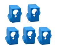 Ldbuejiaja Lot de 5 couvercles d'extrudeuse en silicone pour imprimante 3D Volcano Buse en silicone Bloc chauffant pour extrudeuse X1 Hot End