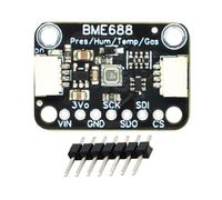 Ldbuejiaja Module de capteur de qualité de l'air 4 en 1 avancé avec connectivité gravité I2C pour la température, l'humidité, la pression et l'analyse COV Module de capteur MEMS