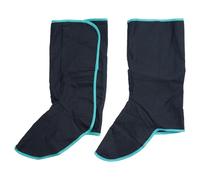 Ldbuejiaja Pelle de soudage résistante à l'abrasion 42,9 cm Bottes de soudage Couvre-chaussures Protection de chaussures Bottes industrielles