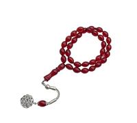 Ldbuejiaja Perles acryliques musulmanes Misbaha - Texture lisse pour se concentrer, cultiver et soulager le stress - Artisanat moderne - Perles acryliques pour culte musulmane, Einheitsgröße, comme