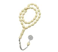Ldbuejiaja Perles acryliques musulmanes Misbaha - Texture lisse pour se concentrer, cultiver et soulager le stress - Artisanat moderne - Perles acryliques pour culte musulmane