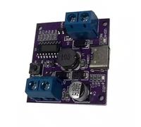 Ldbuejiaja Pilote de moteur DC portable, régulateur de vitesse du moteur avec 5 V, 7 V, 9 V, 3 tensions réglables et compatibilité de charge USB C, pilote stable