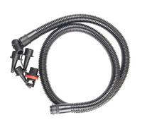 Ldbuejiaja Pompe de planche à pagaie, tuyau adaptateur avec 5 buses, tube d'extension gonflable, accessoire électrique à air manuel, adaptateur de bateau pneumatique et kit de tuyaux