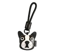 Ldbuejiaja Porte-clé élégant en cuir souple et pratique pour chien - Pendentif de sac à la mode - Accessoire de design pour étudiant, b