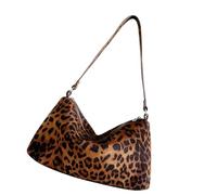 Ldbuejiaja Portefeuille contemporain en daim sous le bras - Capacité spacieuse - Sac à main avec dessus - Sac à bandoulière décontracté - Accessoire de voyage indispensable - Selles en daim - Rétro