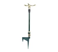 Ldbuejiaja Pulvérisateur d'eau rotatif à 3 bras extensible en métal avec longueur variable pour l'arrosage de grands jardins, arroseur facile à installer