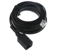 Ldbuejiaja Rallonge de microphone à main amovible à 6 broches pour FTM-100DR 400DR 400XDR 400DE 3200DR FT-7800 FT-8800 Microphone sans fil pour chanter