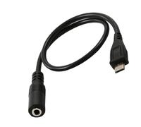 Ldbuejiaja Rallonge USB compacte avec fiche 5 broches et prise femelle 3,5 mm. Installation facile, ne peut pas être utilisée avec le câble pour les appareils système