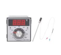 Ldbuejiaja Régulateur de température de four numérique multifonction 30 A 220 V/380 V, installation facile, économie d'énergie pour appareil de cuisine, thermostat à micro-ondes