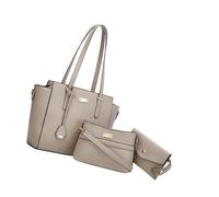Ldbuejiaja Sac à main élégant avec poignée de transport et compartiments d'organisation, sac à bandoulière en cuir PU pour le travail, parfait pour les ordinateurs portables des femmes et des filles