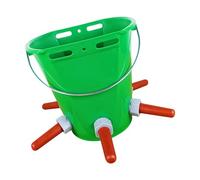 Ldbuejiaja Seau de nourriture stable de 8 l pour petits veaux, seau de nourriture pour agriculteurs et bergers, bouteille d'alimentation suspendue