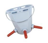 Ldbuejiaja Seau de nourriture stable de 8 l pour petits veaux, seau de nourriture pour agriculteurs et bergers, bouteille d'alimentation suspendue