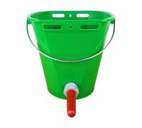 Ldbuejiaja Seau de nourriture stable de 8 l pour petits veaux, seau de nourriture pour agriculteurs et bergers, bouteille d'alimentation suspendue