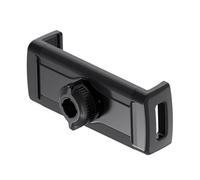 Ldbuejiaja Tablette double traction pour téléphone portable, construction ABS, rotation à 360 degrés, pour voiture, maison, bureau, placement sûr, support de serrage pour tablette