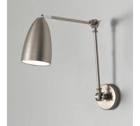 LDCBFTR Appliques murales Bras Swing Industriel Lecture légère Monte Mural Nickel brossé Farmhouse Noire Lampe Antique pour la Chambre à Coucher Salon Rigide Dur