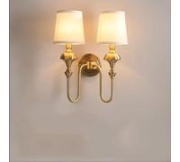 LDCBFTR Appliques murales Double-Ed All-Copper Living Room Fond