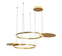 LDCBFTR Chandelier à LED Moderne, Pendentif de Salle à Manger de Luxe Lumière à Manger, Couloir de Salon en Fer forgé.