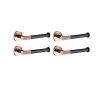 LDCBFTR Ensemble de quincaillerie de Salle de Bain en Acier en Acier Inoxydable Noir en Or Rose Noir Comprend Le Support de brossage de Toilettes de Porte-Toilet WFJ