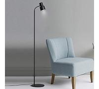 LDCBFTR Lampadaire LED en métal, Lampe sur Pied d'architecte, lampadaire à Bras, lampadaire de Lecture pour étudiants/écrivains/lecteurs,Noir