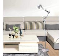 LDCBFTR Lampadaire Salon Chambre Chevet Salle D'étude Lecture Lampe De Tatouage De Beauté Pliante 180CM (Couleur : B, Taille : Télécommande 12 Watts)
