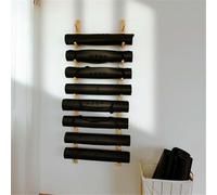 LDCBFTR LNNW Yoga Mat Slemage de Poids à 9-Tiers 9-Tiers Yoga Mat Mat à Mousse de Mousse de Yoga Porte-Serviette pour Le Gymnase à Domicile Bureau de Gymnase à Domicile. WFJ