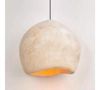 LDCBFTR Pendre Blanc, Lampes suspendues japonaises de Base E27, luminaires de la Chambre à Coucher Modernes, Salon de décoration créative de la Salle à Manger (38 cm).