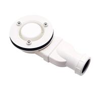 LDDIFHWW Bonde de Receveur de Douche Extraplate, Bonde Latérale, Siphon, Blanche