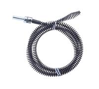 LDDIFHWW Cable Câble Flexible Déboucheur de Canalisation Outil pour Nettoyage de Tuyaux Adaptateur Électrique Métal Résistant à L'Usure Adapté à La, 250 Cm