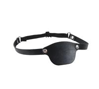 LDDIFHWW Cache-œil de Pirate, Masque Ajustable pour Un Seul œil, Décoration, Masque de Capitaine pour L'œil Gauche, Idéal pour Le Cosplay, Les Fêtes, Les B