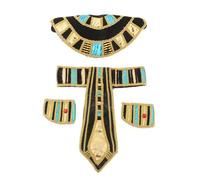 LDDIFHWW Costume égyptien, Coiffe de Pharaon, pour Rave, Accessoire de Jeu de Rôle, Bandeau égyptien, Chapeau de Pharaon, définir Un