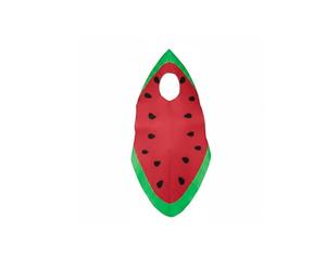 LDDIFHWW Costume Pastèque Adulte Tenue Déguisement Fruit Entier en Polyester et Coton Souple pour Spectacle Fête Annuelle Événement Collectif Usage Scénique, Rouge Et Vert Enfant