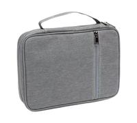 LDDIFHWW Étui de Protection pour Bible, étanche, avec Compartiment, Compact et Muni d'une Poignée, Sac Multifonctionnel pour L'église, étui pour Bible, Gris