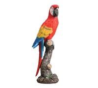 LDDIFHWW Figurine de Perroquet, Figurine D'oiseau Réaliste, Décoration, Cadeau D'anniversaire, Idée de Bricolage, Décoration de Table Originale