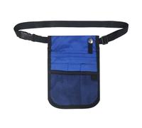 LDDIFHWW Organisateur Infirmier Pochette Ceinture Sac Banane Étui Accessoires Polyester Compartiments Multiples Ajustable pour Infirmiers Médecins Tra, Bleu