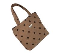 LDDIFHWW Petit Sac Réutilisable, Idéal pour Transporter des Livres, Brun