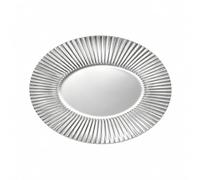 LDDIFHWW Plateau Ovale En Acier Inoxydable Polyvalent Plateau à Bijx Clés Gain Place Organiteur Table pr Entrée, Chambre à Ccher