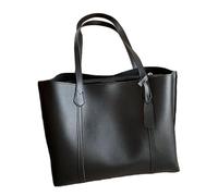 LDDIFHWW PU pour Femme, Cadeau de Saint-Valentin, Sac de Plage Chic, Noir