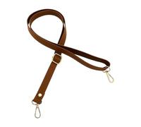 LDDIFHWW Sangle D'Épaule Réglable Lanière Universelle Sac à Bandoulière Bandoulière de Remplacement Lanière Amovible Fabriquée en PU Élégant et Résistant Adapt, Brun