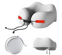 Ldduopp Coussin de voyage - Support de ceinture ergonomique, confortable et réglable - Coussin de nuque confortable pour dormir, pour chambre à coucher, bureau, école, voiture, voyage, camping