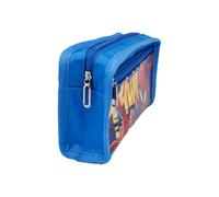 LDDYKZY Spider Trousse à Crayons Spider Personnage pour Enfant Trousse Carrée à Baril Rectangulaire Zippée Comics Trousse à Crayons Hero Trousse à Crayons Garçon Sacs à Stylos Cadeau